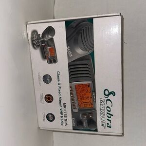 Cobra marine MR F77B GPS, class -D Fixed Mount VHF Radio
